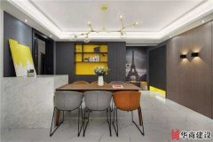 藍(lán)黃搭配的現(xiàn)代風(fēng)格裝修案例欣賞