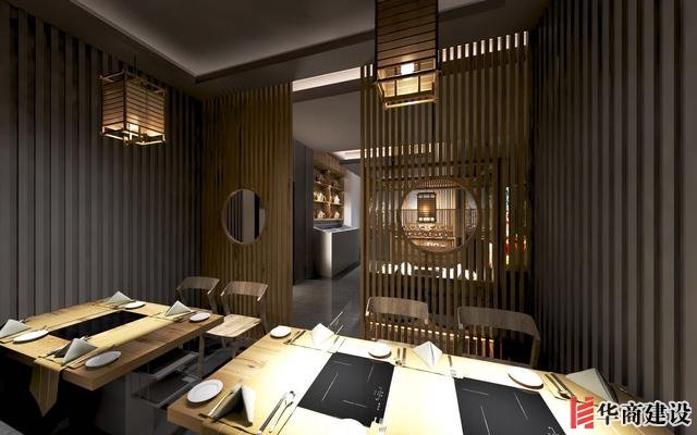 廣州170平日料店裝修，設(shè)計(jì)后實(shí)用餐位達(dá)到56位