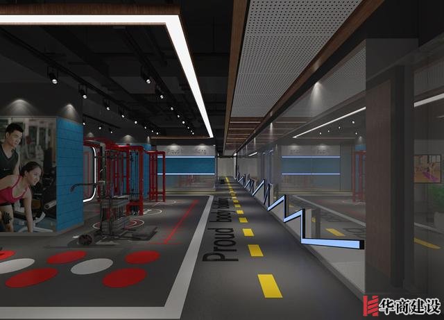 健身會(huì)所健身房裝修設(shè)計(jì)案例