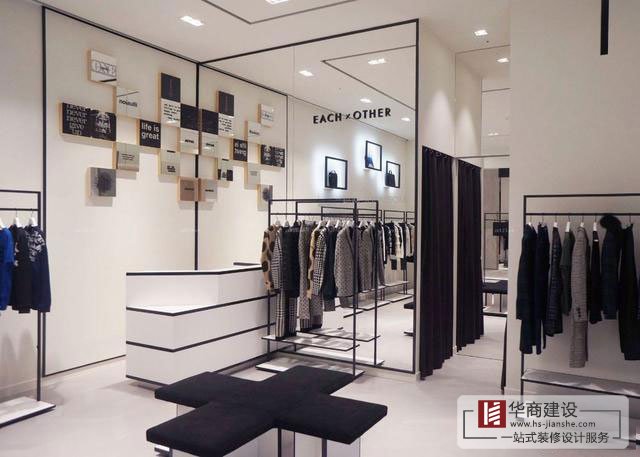 廣州服裝店裝修設(shè)計要有“顏色”，第一眼很重要