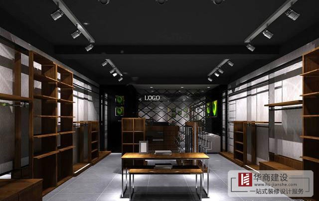 廣州市高端男裝店裝修設(shè)計(jì)|華商理念