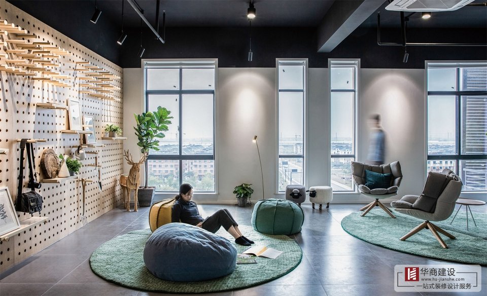 互聯(lián)網(wǎng)電商辦公室寫(xiě)字樓空間設(shè)計(jì)